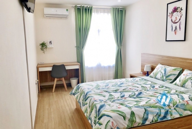 One bedroom apartment with a lot of natural light for rent in Ba Dinh area.